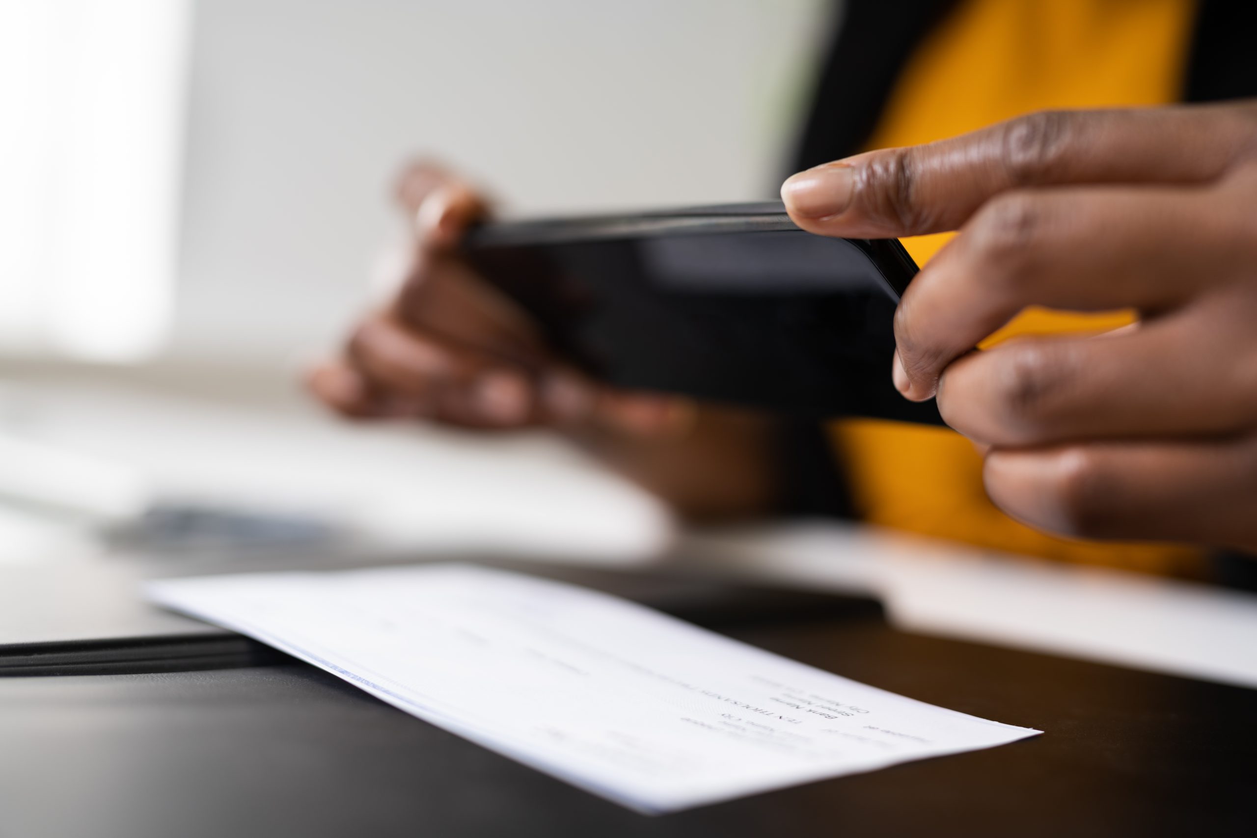 Deposit Checks Anytime with Mobile Deposit